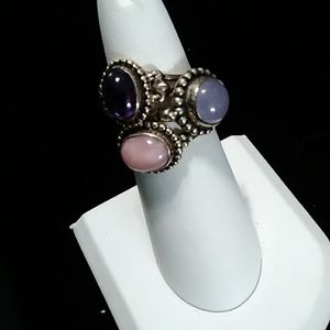 Gemstone Ring Set